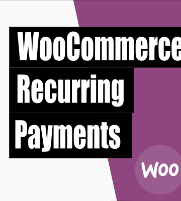 woocommerce recurring payments
